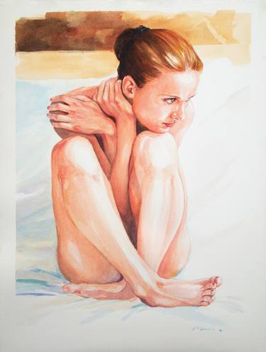 Print of Figurative Women Paintings by Andre Leonard
