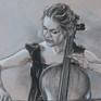 Cellist II detail