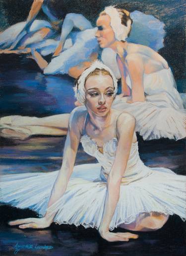 Original Performing Arts Paintings by Andre Leonard