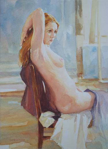 Original Nude Paintings by Andre Leonard