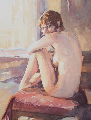 Original Nude Paintings by Andre Leonard