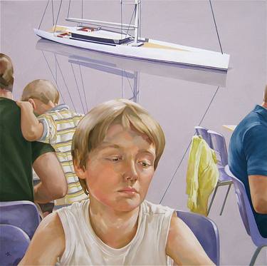 Original Realism Children Paintings by Valery Koroshilov