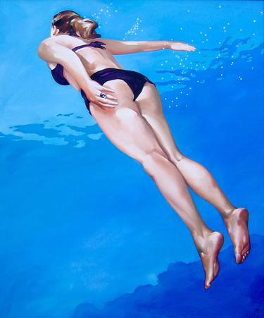 Original Figurative Erotic Paintings by Valery Koroshilov