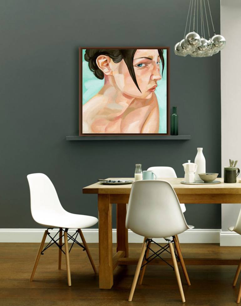 Original Contemporary Erotic Painting by Valery Koroshilov