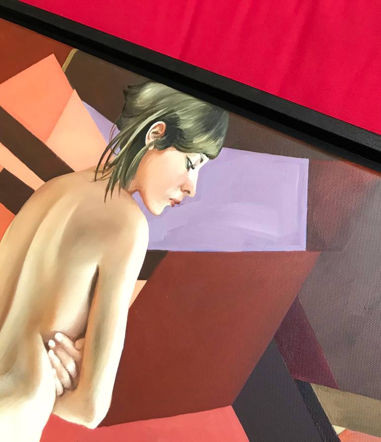 Original Figurative Nude Painting by Valery Koroshilov