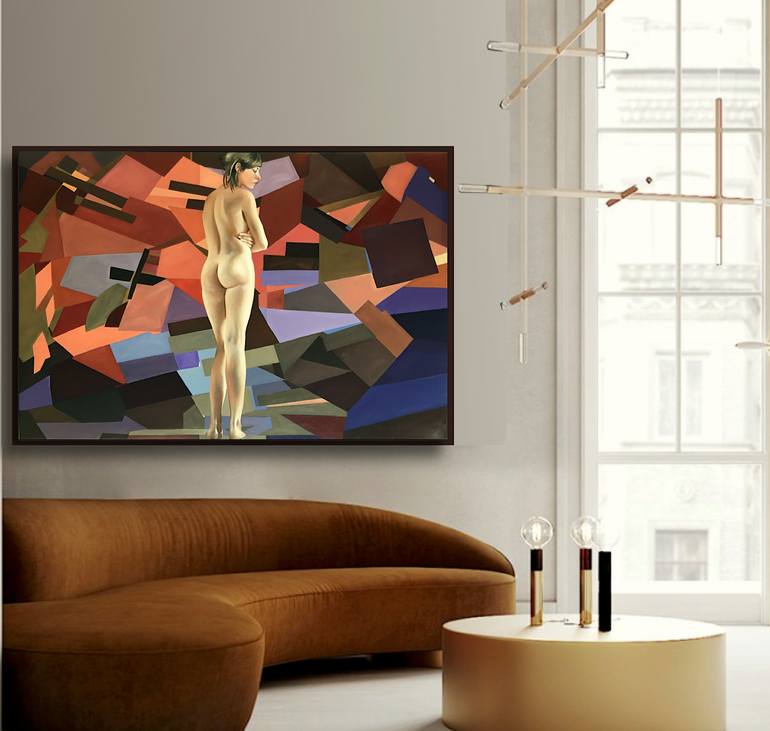 Original Figurative Nude Painting by Valery Koroshilov