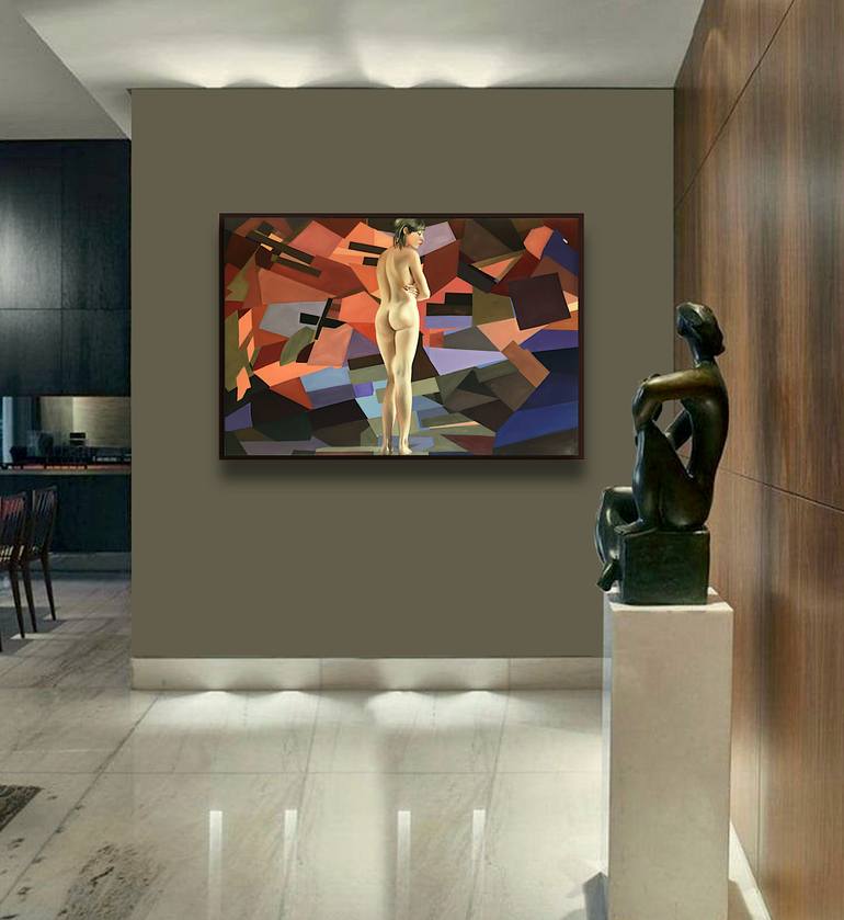 Original Figurative Nude Painting by Valery Koroshilov