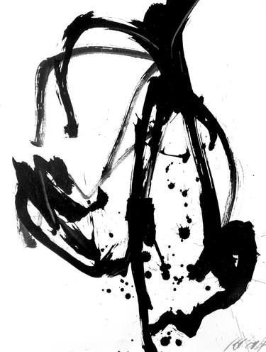 Original Abstract Expressionism Abstract Drawing by Anne Borchardt
