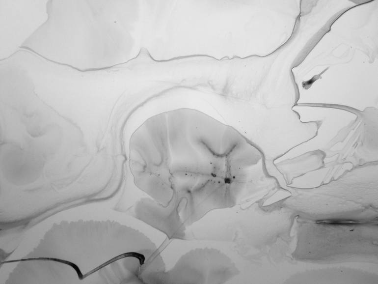 Original Abstract Expressionism Abstract Painting by Anne Borchardt