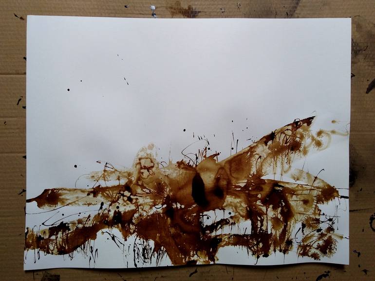 Original Abstract Landscape Painting by Anne Borchardt