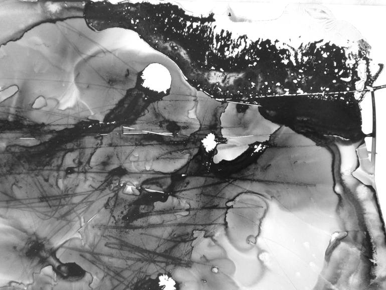 Original Expressionism Abstract Painting by Anne Borchardt