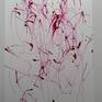 Gestural abstract expressionist drawing, ink on synthetic paper. Belongs to a series of 5 pieces.
Looks great in a frame with passepartout.
Signed and dated on the back.