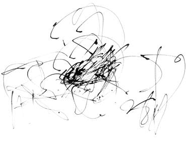 Original Abstract Expressionism Abstract Drawings by ANNE BORCHARDT