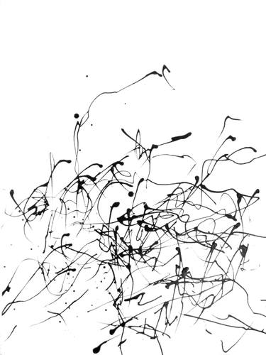 Original Abstract Drawings by ANNE BORCHARDT