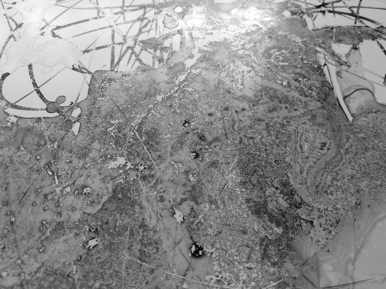 Original Abstract Expressionism Abstract Painting by Anne Borchardt
