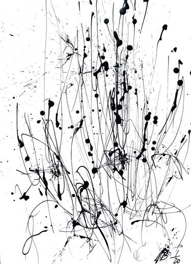 Original Abstract Drawings by ANNE BORCHARDT