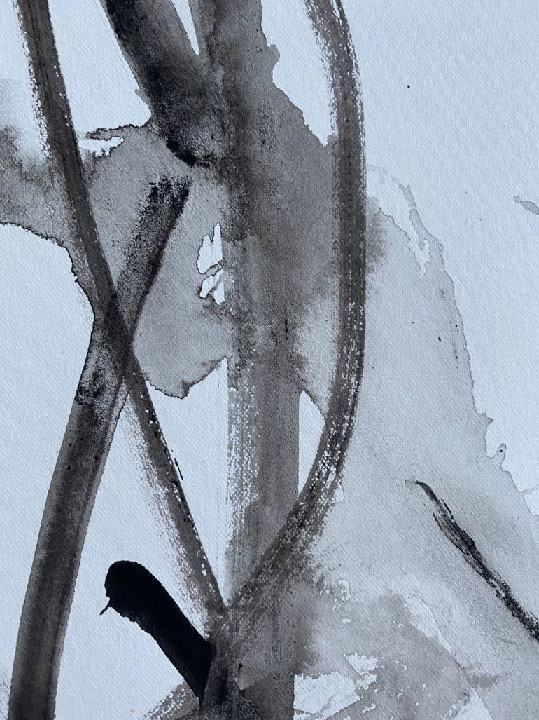 Original Abstract Expressionism Abstract Painting by Anne Borchardt