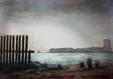 Original Realism Beach Paintings by José María Díaz Ligüeri Ariño