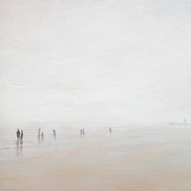 Original Documentary Beach Paintings by José María Díaz Ligüeri Ariño