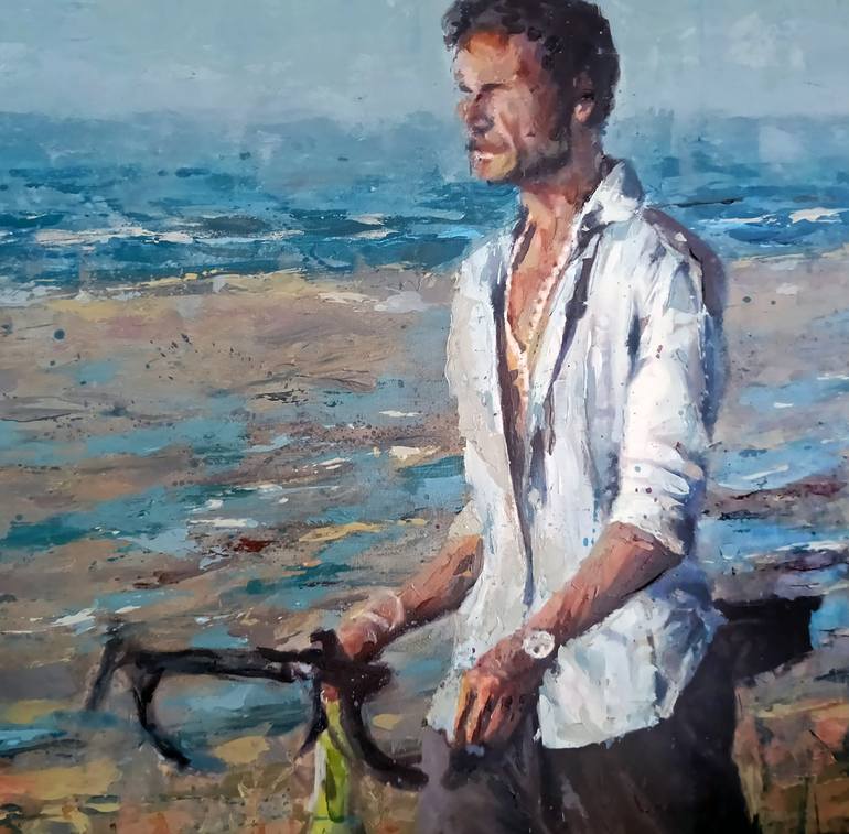 Original Figurative Landscape Painting by José María Díaz Ligüeri Ariño