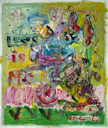 Original Abstract Expressionism Abstract Paintings by martinus sumbaji