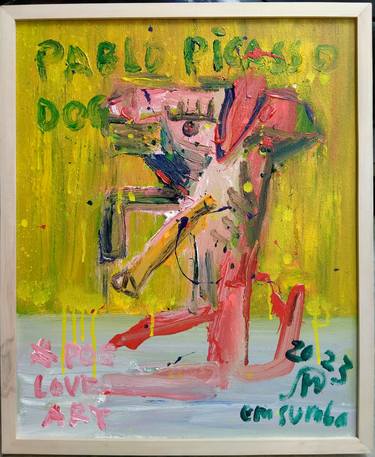 # Dog Love Art - Pablo Picasso Dog thumb
