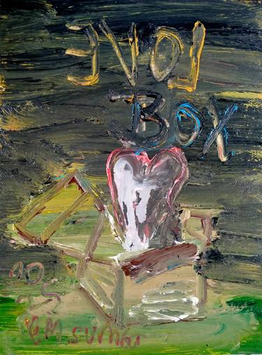Original Abstract Humor Painting by Martinus Sumbaji
