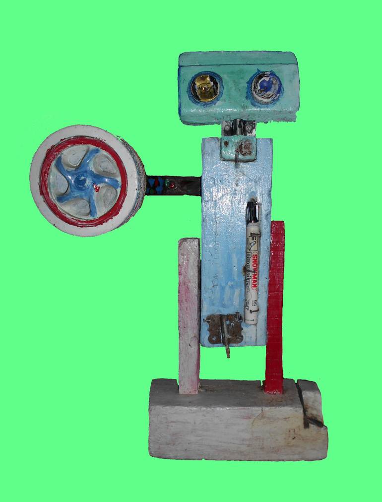 Original Abstract Kids Sculpture by martinus sumbaji