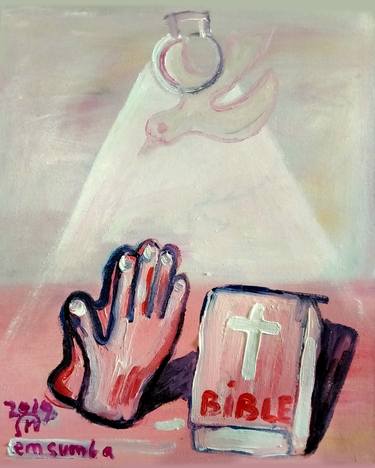 Original Religious Paintings by martinus sumbaji