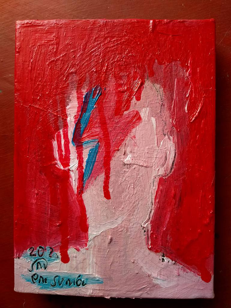 Original Abstract Celebrity Painting by martinus sumbaji