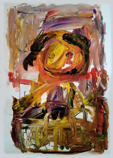 Original Abstract Children Paintings by martinus sumbaji