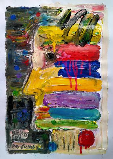 Original Abstract Education Paintings by martinus sumbaji