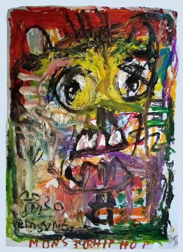 Original Abstract People Paintings by martinus sumbaji