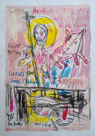 Original Religious Drawings by martinus sumbaji