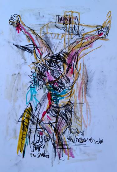 Original Abstract Expressionism Body Drawings by martinus sumbaji