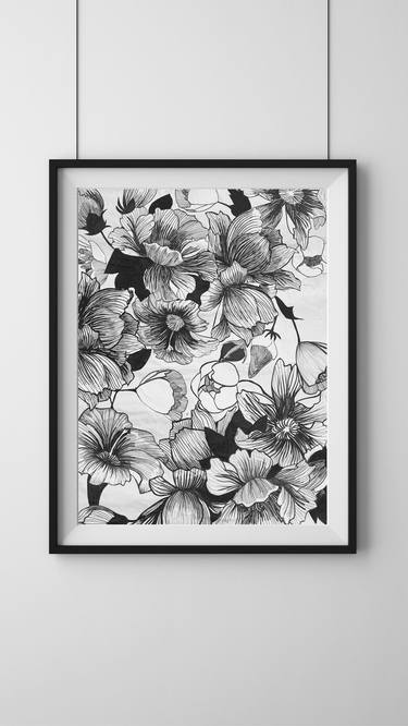 Original Fine Art Botanic Drawings by madpolkas Design studio