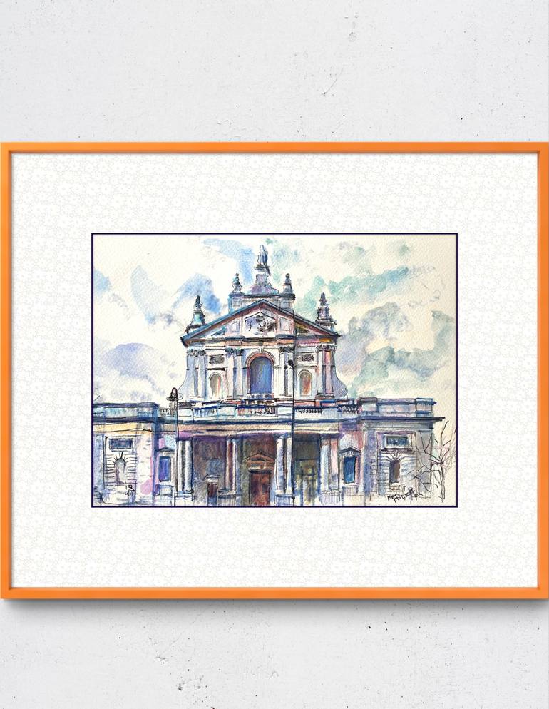 Print of Illustration Architecture Paintings by Madpolkas Design Studio