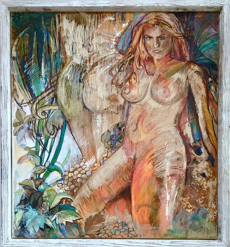 Original Figurative Body Painting by Madpolkas Design Studio