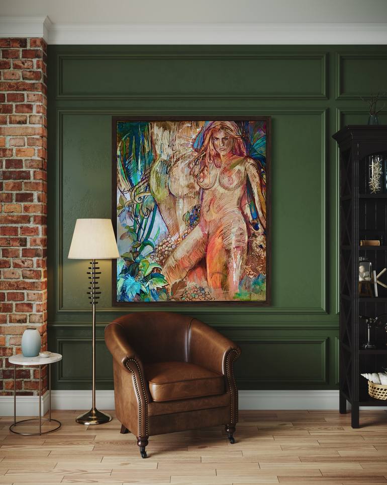 Original Figurative Body Painting by Madpolkas Design Studio
