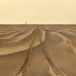 Mars with two columns 04. by Béla Dohárszky