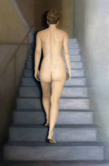 Original Nude Paintings by Béla Dohárszky