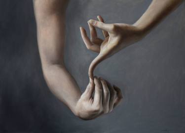 Original Figurative Body Paintings by Béla Dohárszky