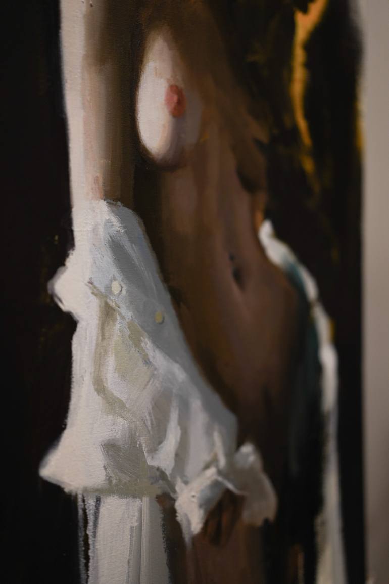 Original Figurative Nude Painting by Guido Mauas