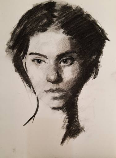 Original Portraiture People Drawings by Guido Mauas