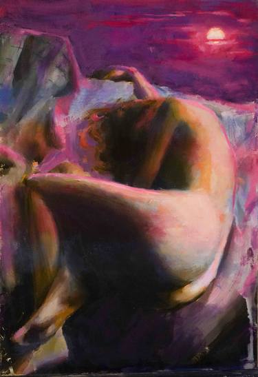 Print of Impressionism Nude Paintings by Guido Mauas