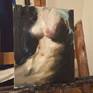 On the easel