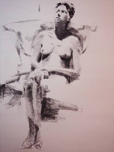 Original Nude Drawings by Guido Mauas