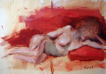 Print of Realism Nude Paintings by Guido Mauas