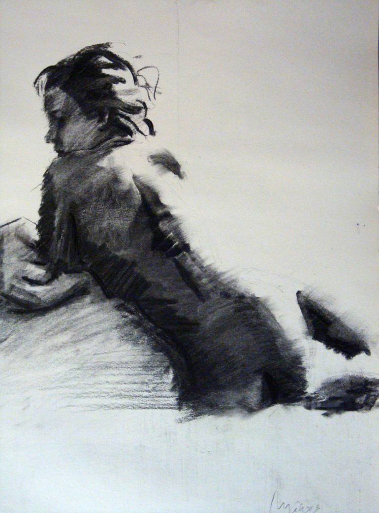 Print of Figurative Nude Drawings by Guido Mauas