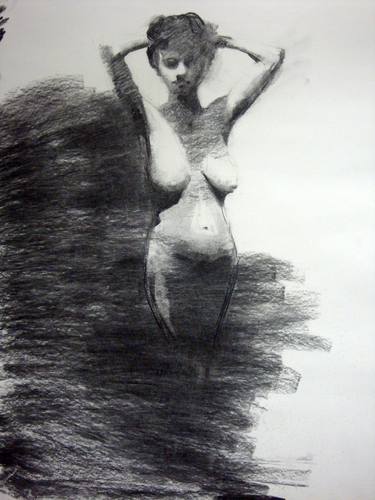 Print of Nude Drawings by Guido Mauas